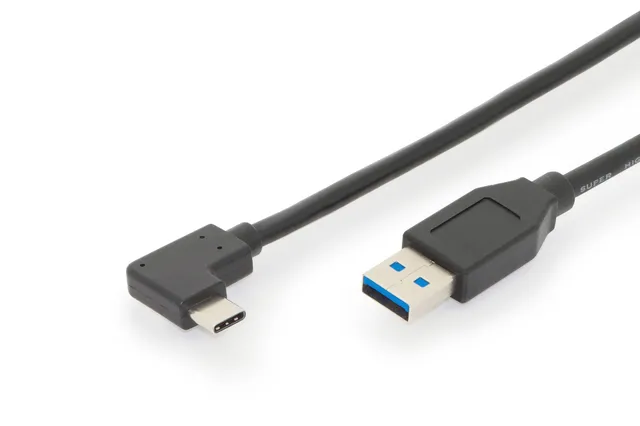 digitus-usb-kabel-1-m-usb-a-zu-usb-c-90-10-gbit-s image 1