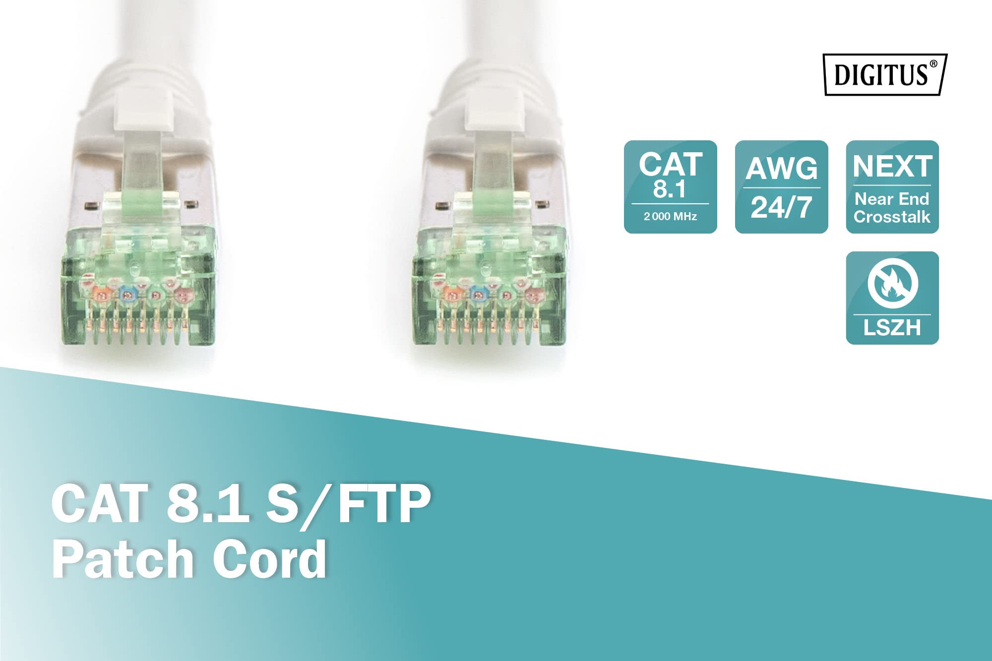digitus-unique-lan-kabel-cat-8-1-s-ftp-5-m-grau-40-gbit-s image 5