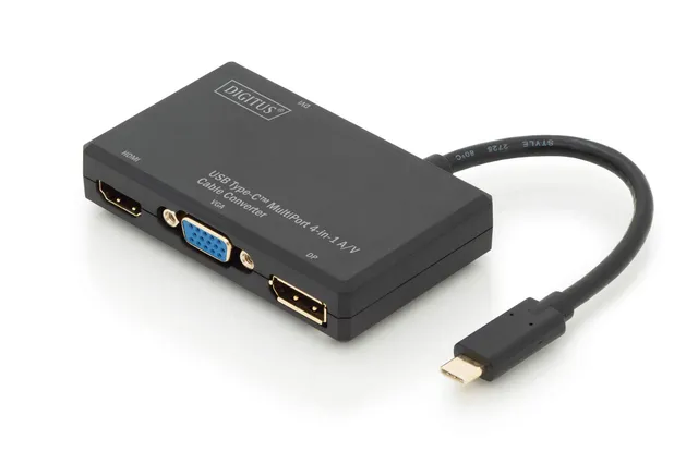 digitus-usb-c-zu-hdmi-vga-dp-dvi-adapter-4k-60hz image 1