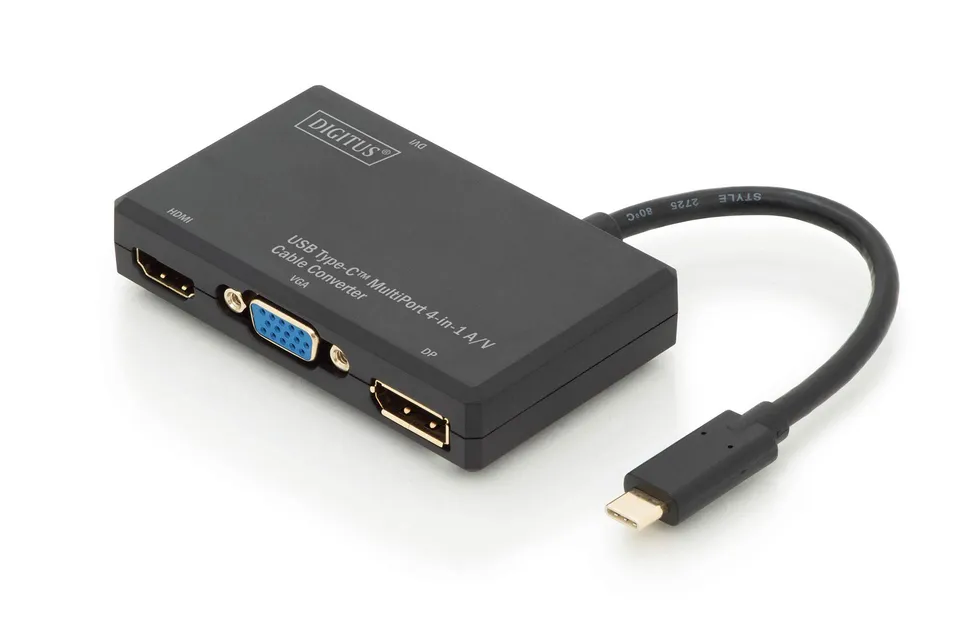digitus-usb-c-zu-hdmi-vga-dp-dvi-adapter-4k-60hz image 1
