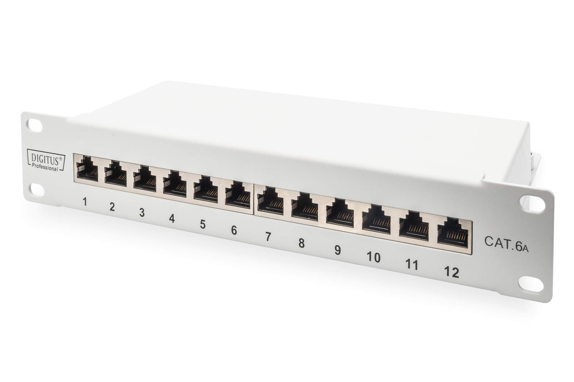 digitus-soho-cat5e-patchpanel-8-ports-rj45-10-zoll-1he-ungeschirmt-schwarz image 7