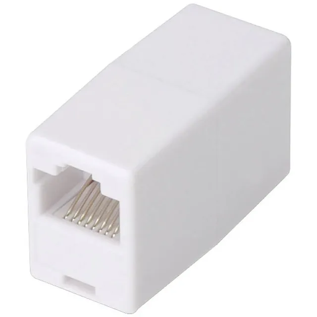 digitus-rj45-kupplung-cat-5e-at-a-8-8-ungeschirmt-wei-1-st-ck image 1