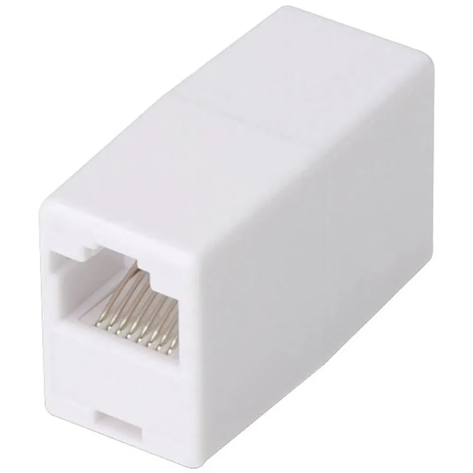 digitus-rj45-kupplung-cat-5e-at-a-8-8-ungeschirmt-wei-1-st-ck image 1