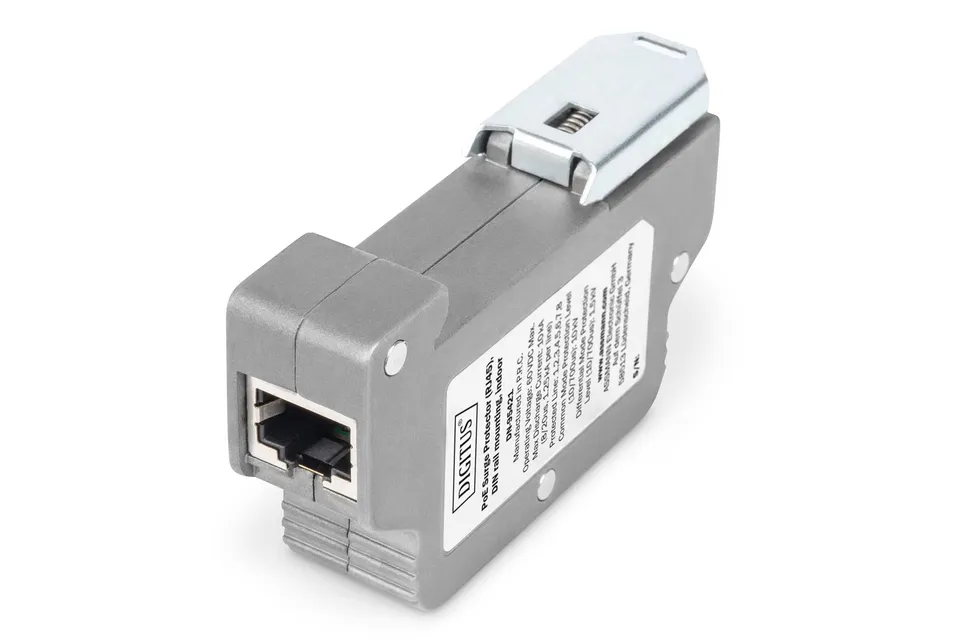 digitus-poe-surge-protector-rj45-din-schiene-gigabit image 1