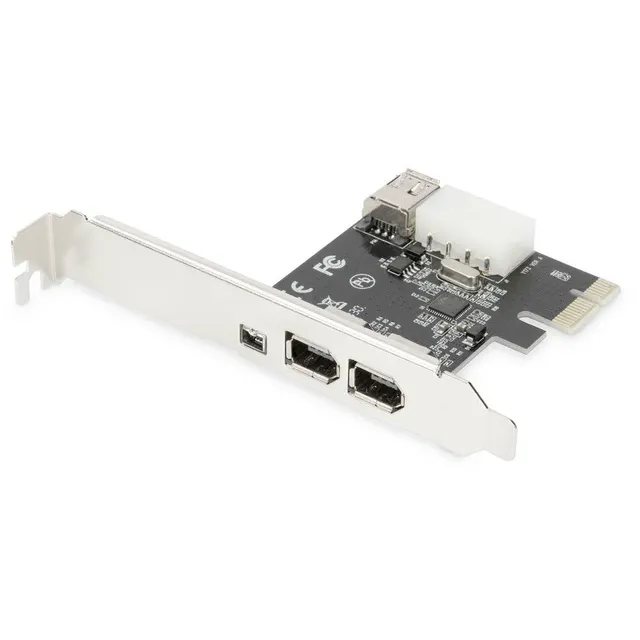 digitus-firewire-pcie-karte-ieee-1394a-3-port-firewire-400 image 1
