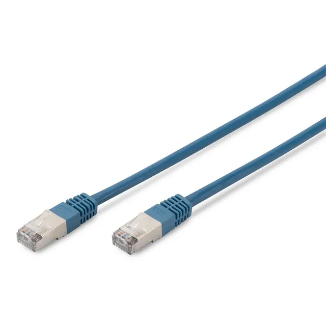 digitus-unique-lan-kabel-cat-5e-2m-rj45-netzwerkkabel-sf-utp-geschirmt-blau image 1