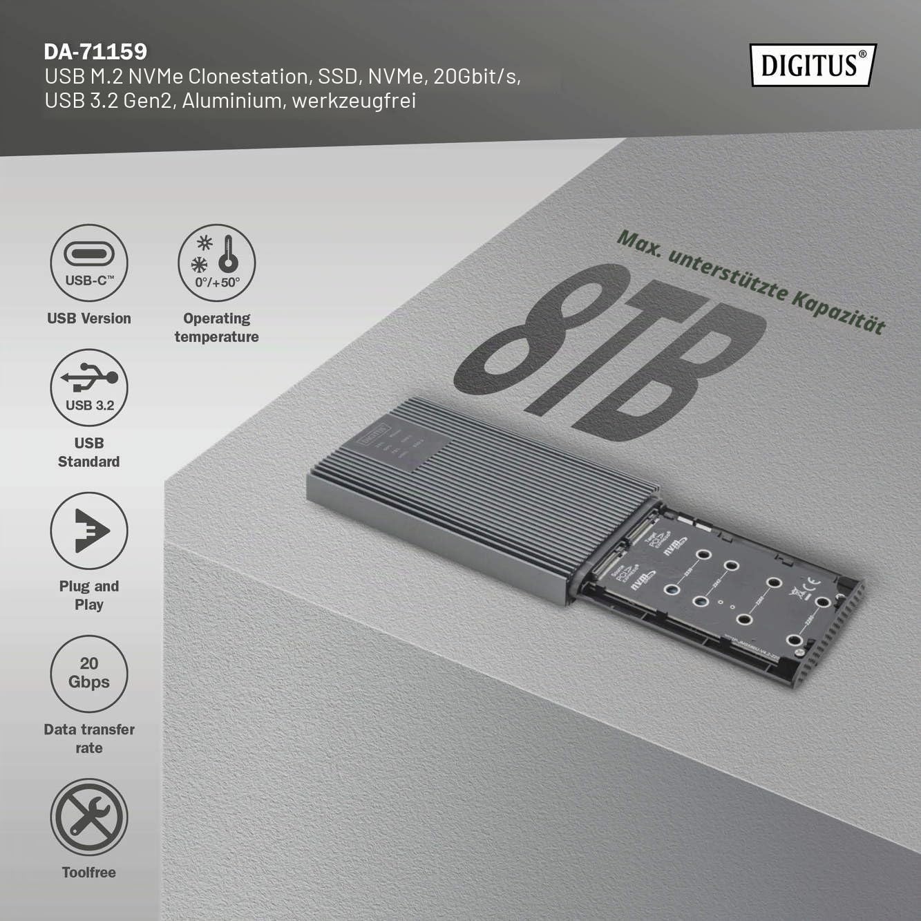 digitus-unique-dn-71559-m-2-klonstation-usb-c-20-gbit-s-grau image 6
