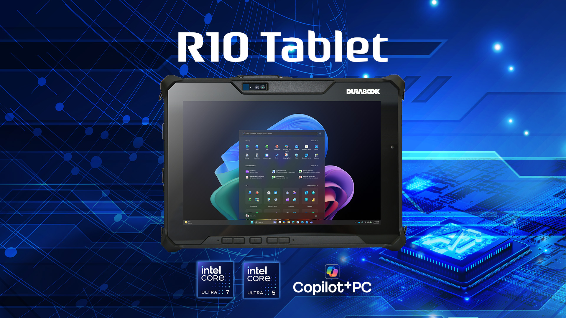 durabook-r10-rugged-tablet-10-1-zoll-intel-core-ultra image 1