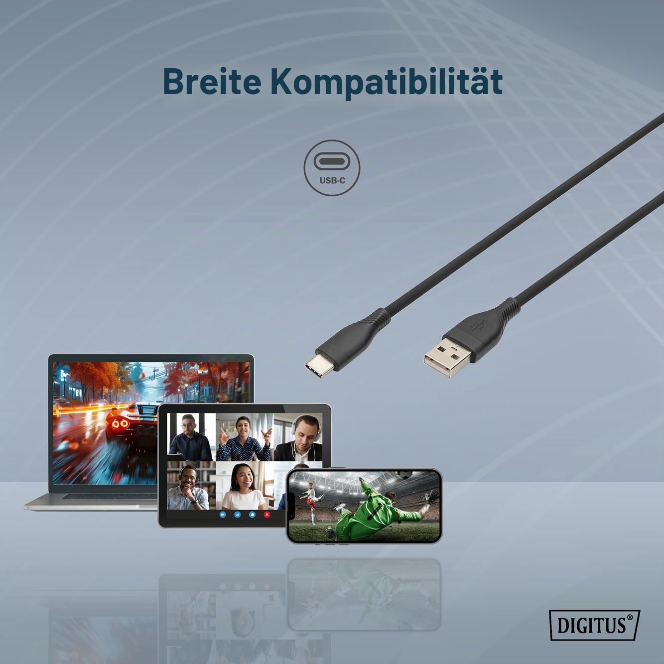 digitus-unique-usb-c-kabel-usb-a-auf-c-1-m-silikon-schwarz image 2
