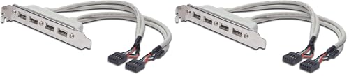 digitus-unique-usb-2-0-slotblech-4-port-beige-0-25-m image 5