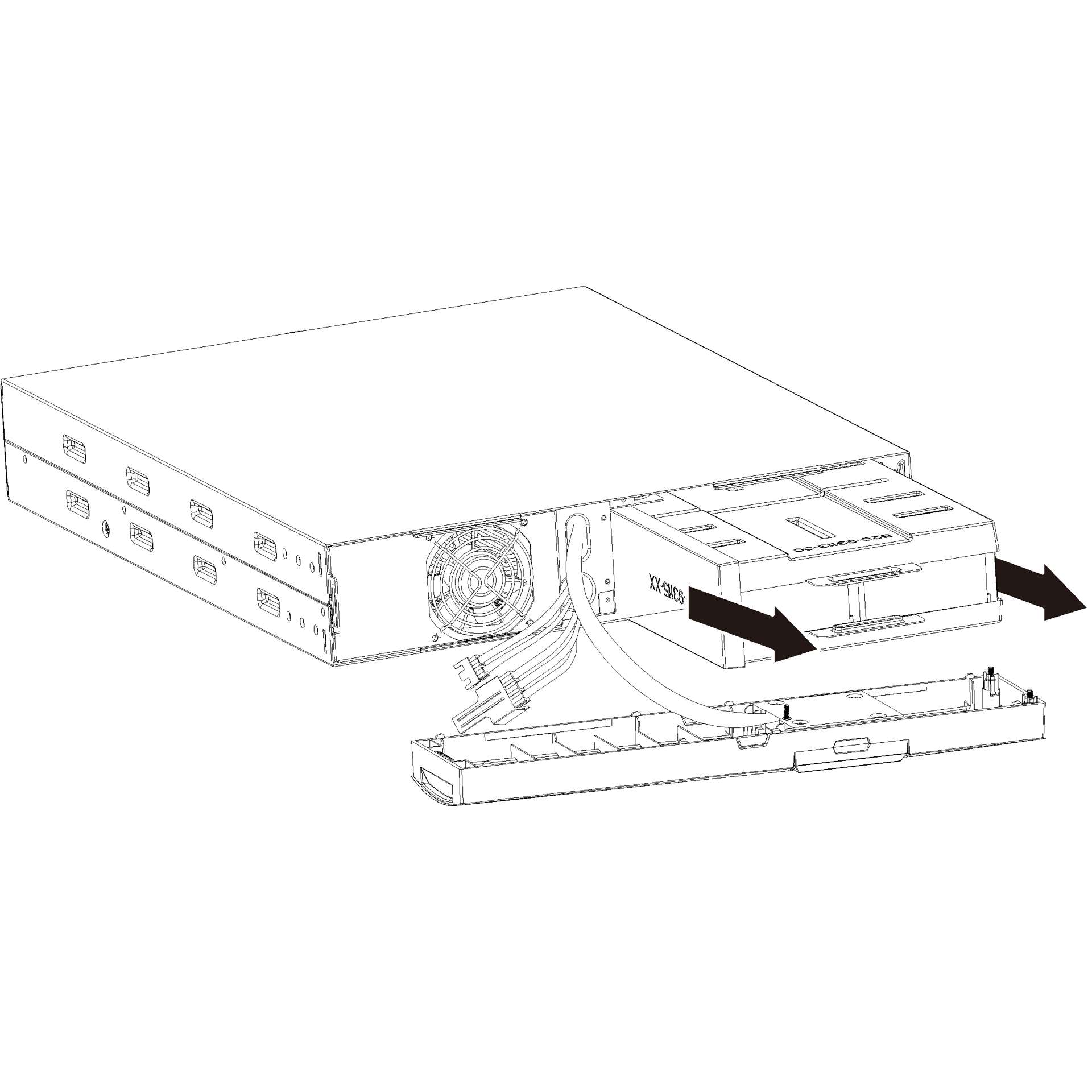 powerwalker-accessories-batterie-vfi-1000rm-lcd-usv-ersatzakku image 1