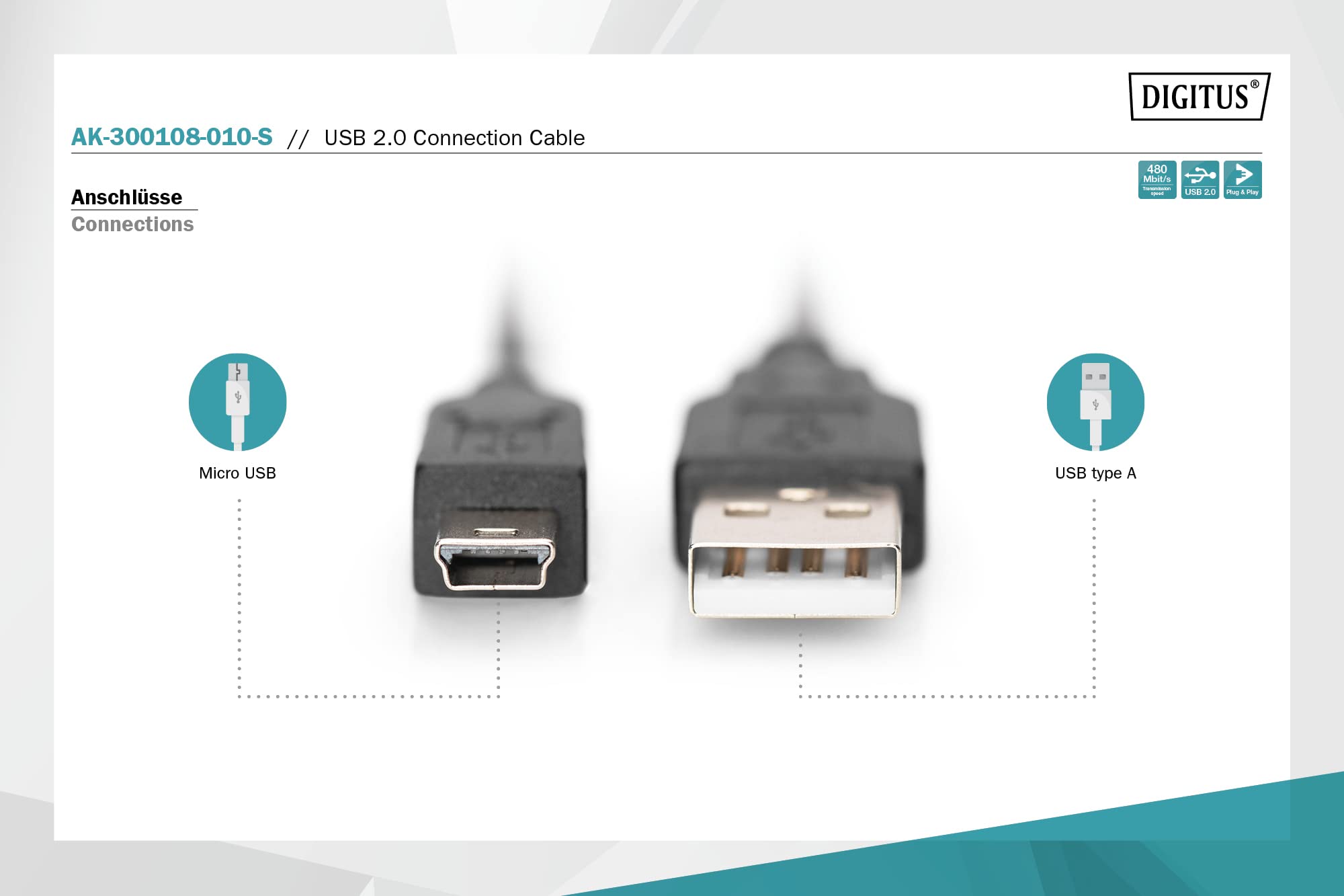 digitus-unique-usb-a-auf-mini-b-kabel-1-m-480-mbit-s image 2
