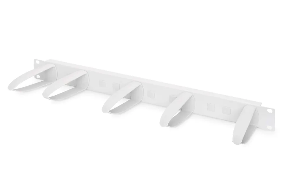 digitus-kabel-rangierpanel-19-zoll-1he-5-b-gel-grau image 1