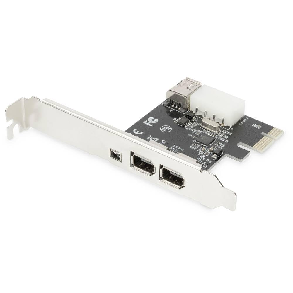 digitus-firewire-pcie-karte-ieee-1394a-3-port-firewire-400 image 1