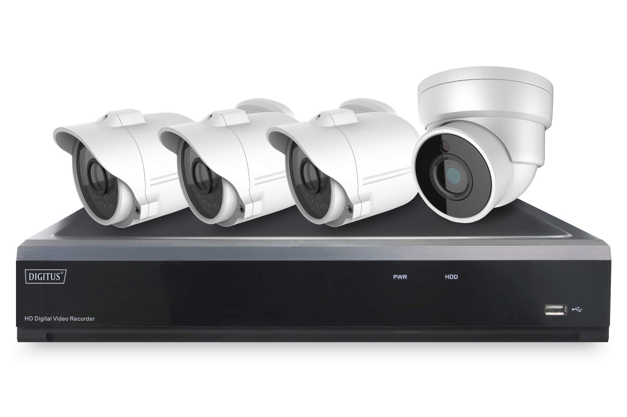 digitus-dn-16121-berwachungskamera-set-full-hd-6-kanal image 1