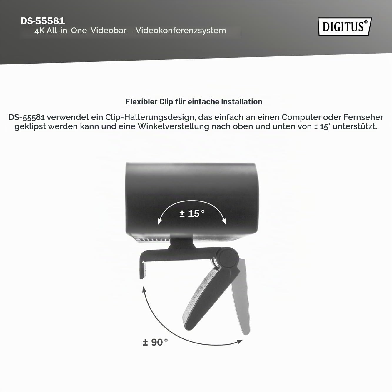 digitus-unique-video-bar-mini-konferenzkamera-4k-30hz image 4