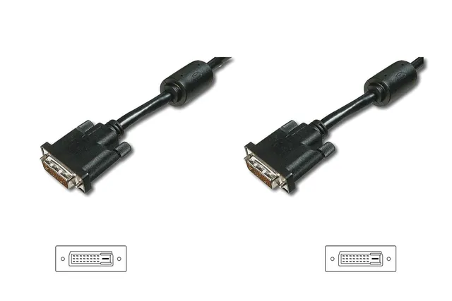 digitus-unique-dvi-d-kabel-24-1-dual-link-2-m-full-hd-2x-ferrit image 1