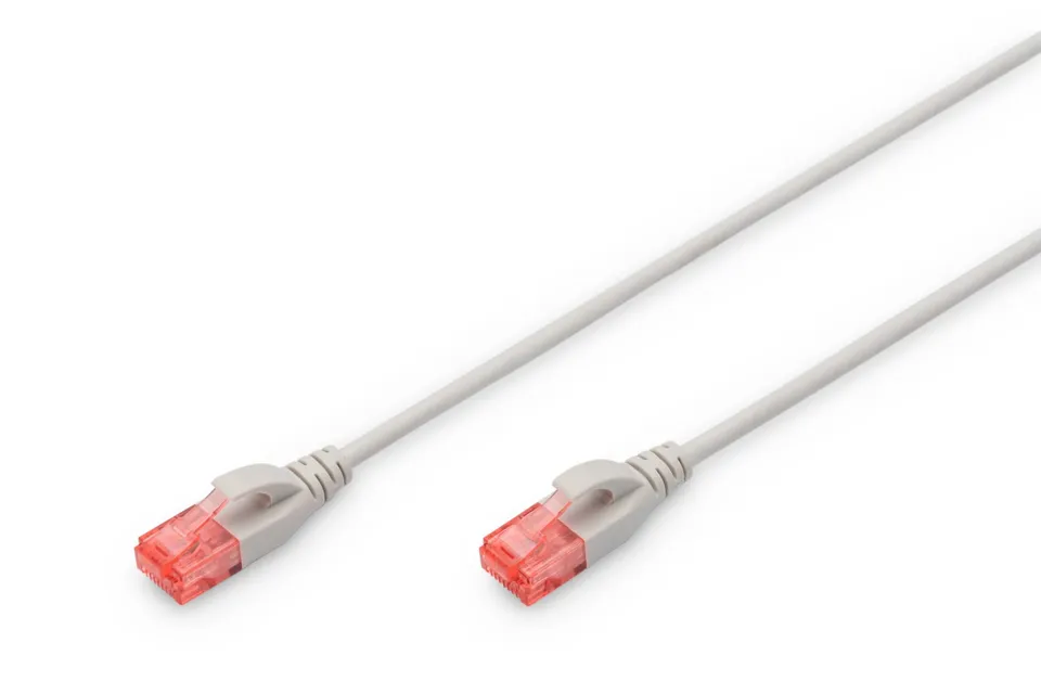 digitus-unique-cat-6-slim-netzwerkkabel-1-m-grau-utp image 1