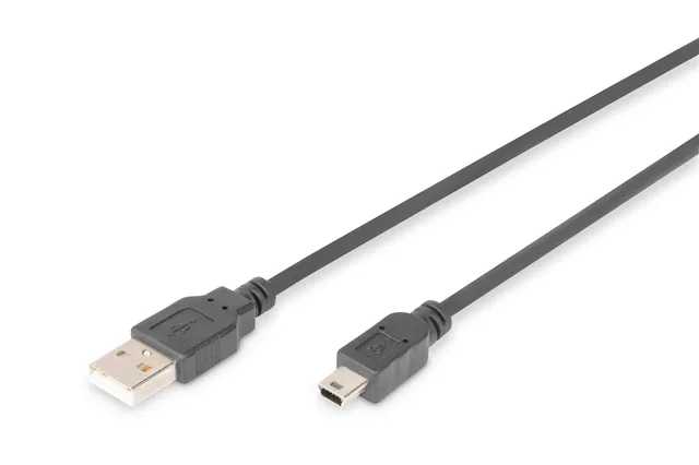digitus-unique-usb-a-auf-mini-b-kabel-1-m-480-mbit-s image 1