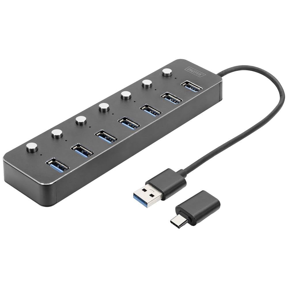 digitus-unique-usb-c-hub-3-port-lan-fast-ethernet-silber image 7