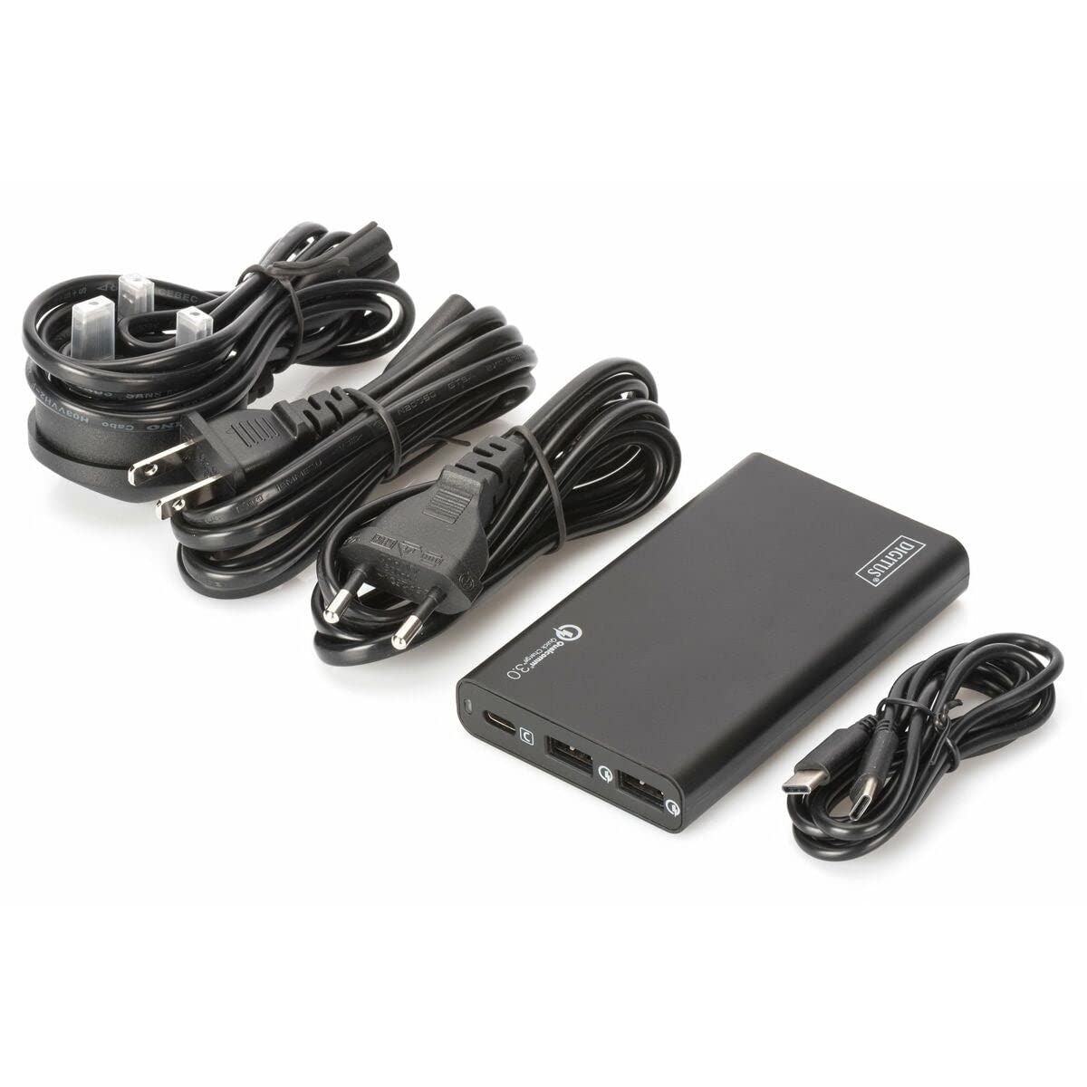 digitus-universal-travel-ladestation-40w-schwarz-qc-3-0 image 3