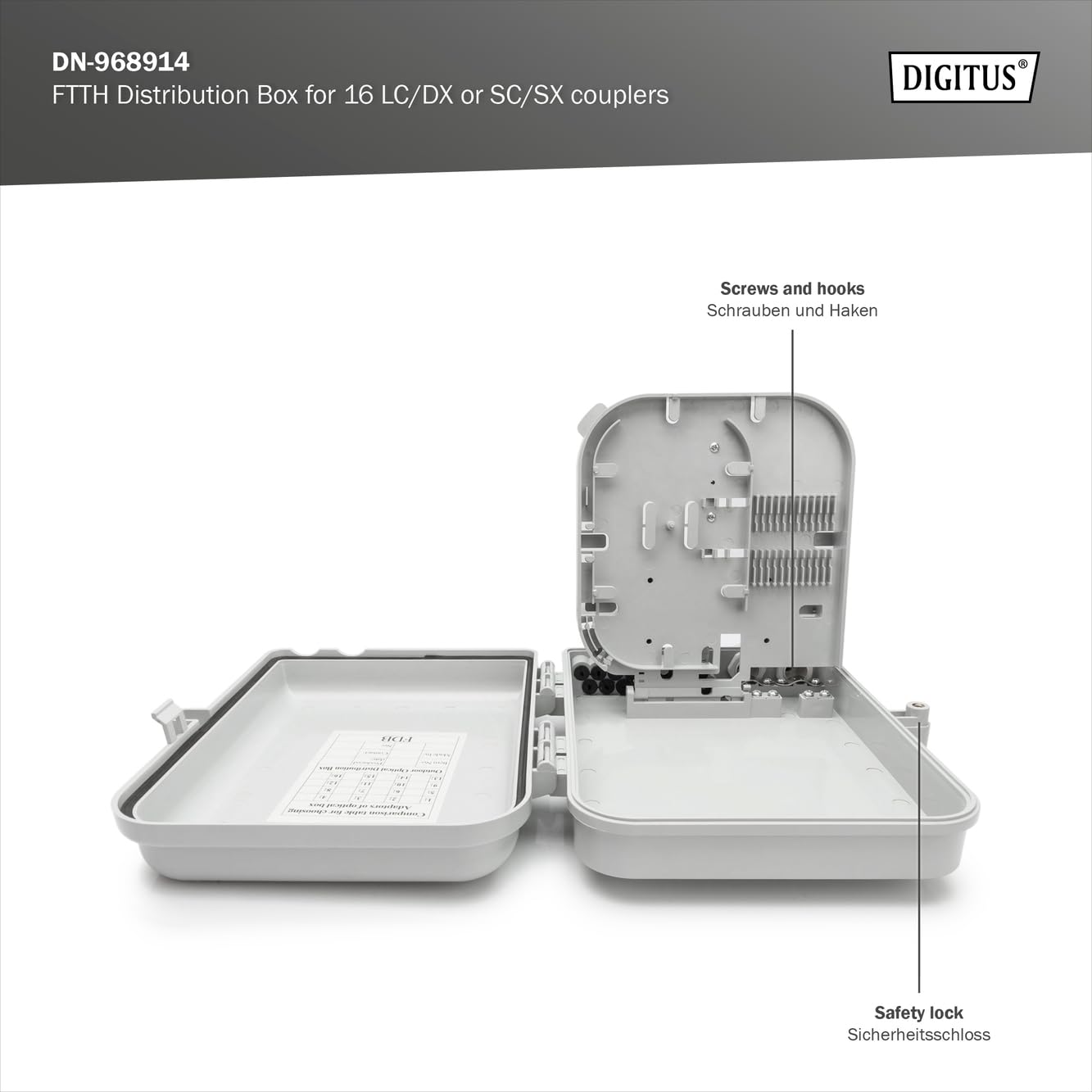 digitus-soho-slim-ftth-distributionsbox-16x-lc-dx-oder-16x-sc-sx-ip65 image 5