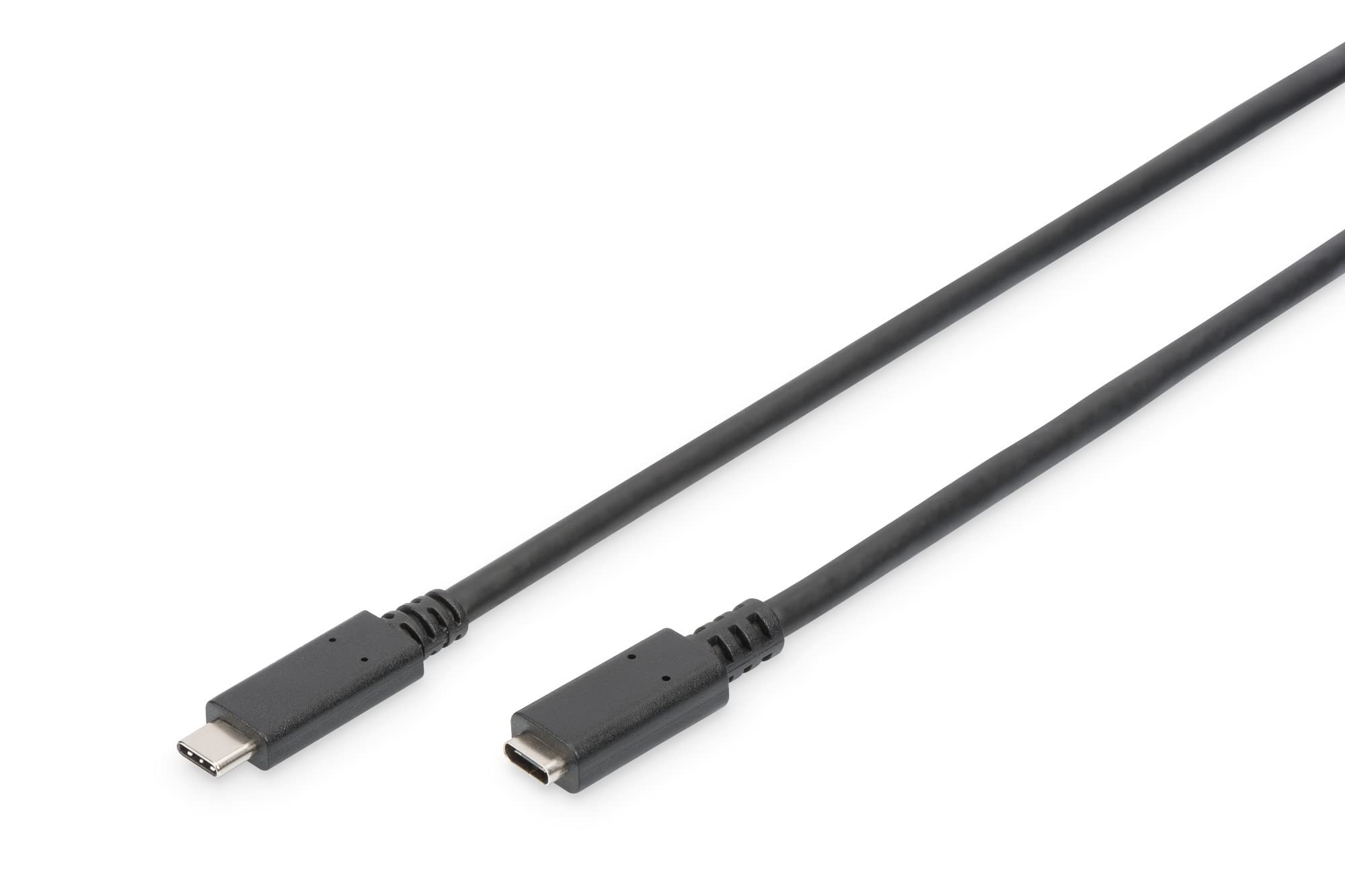 digitus-usb-2-0-verl-ngerungskabel-1-5m-usb-c-stecker-zu-buchse-60w image 1