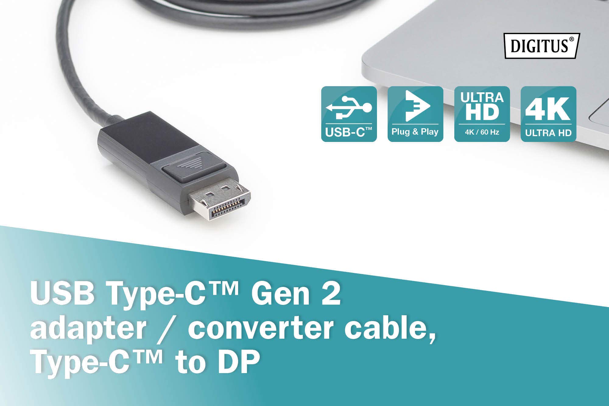 digitus-unique-usb-c-displayport-kabel-2-0m-schwarz-4k-60hz image 7