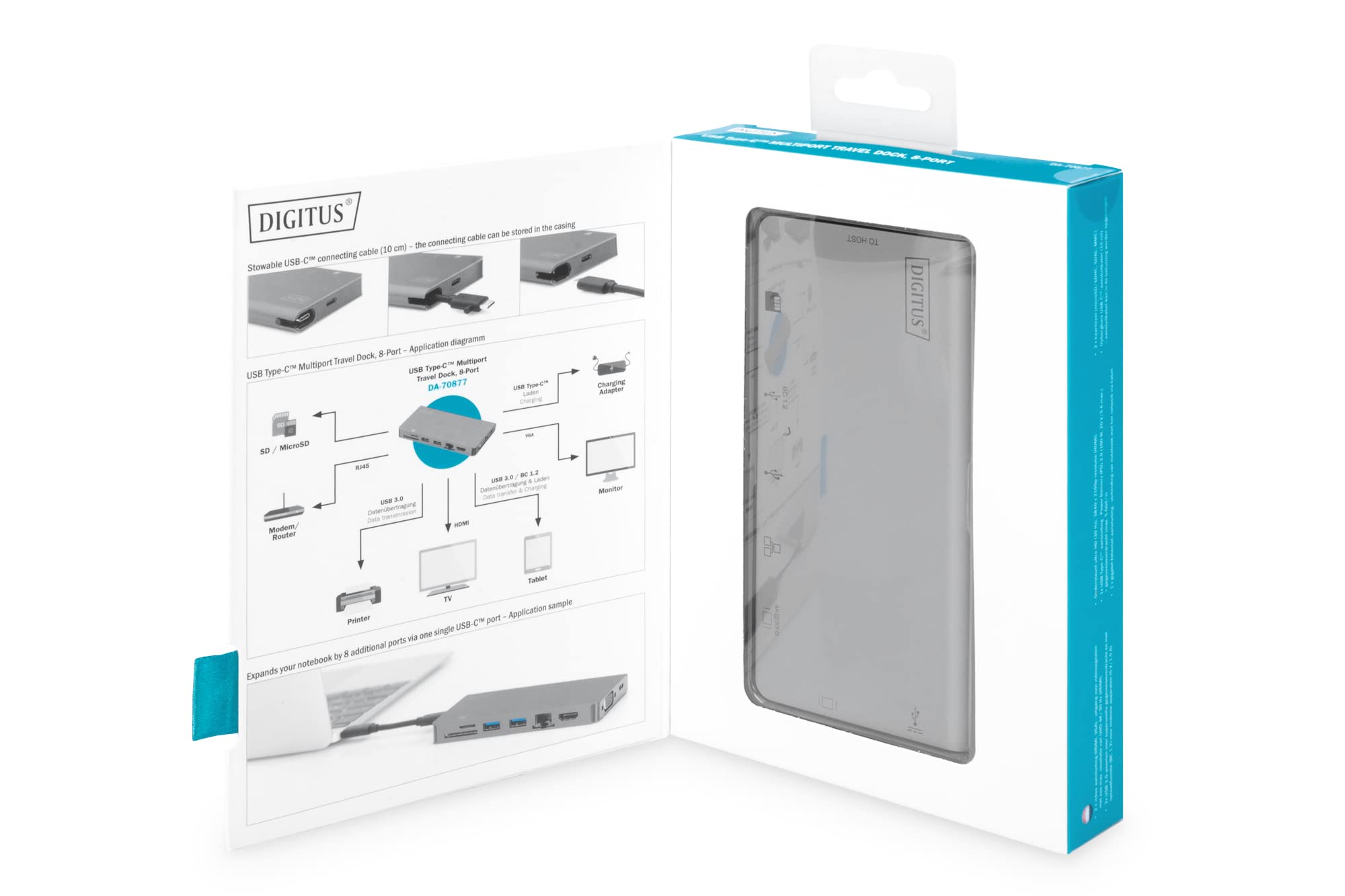 digitus-unique-usb-c-travel-dock-8-port-4k-gige image 7