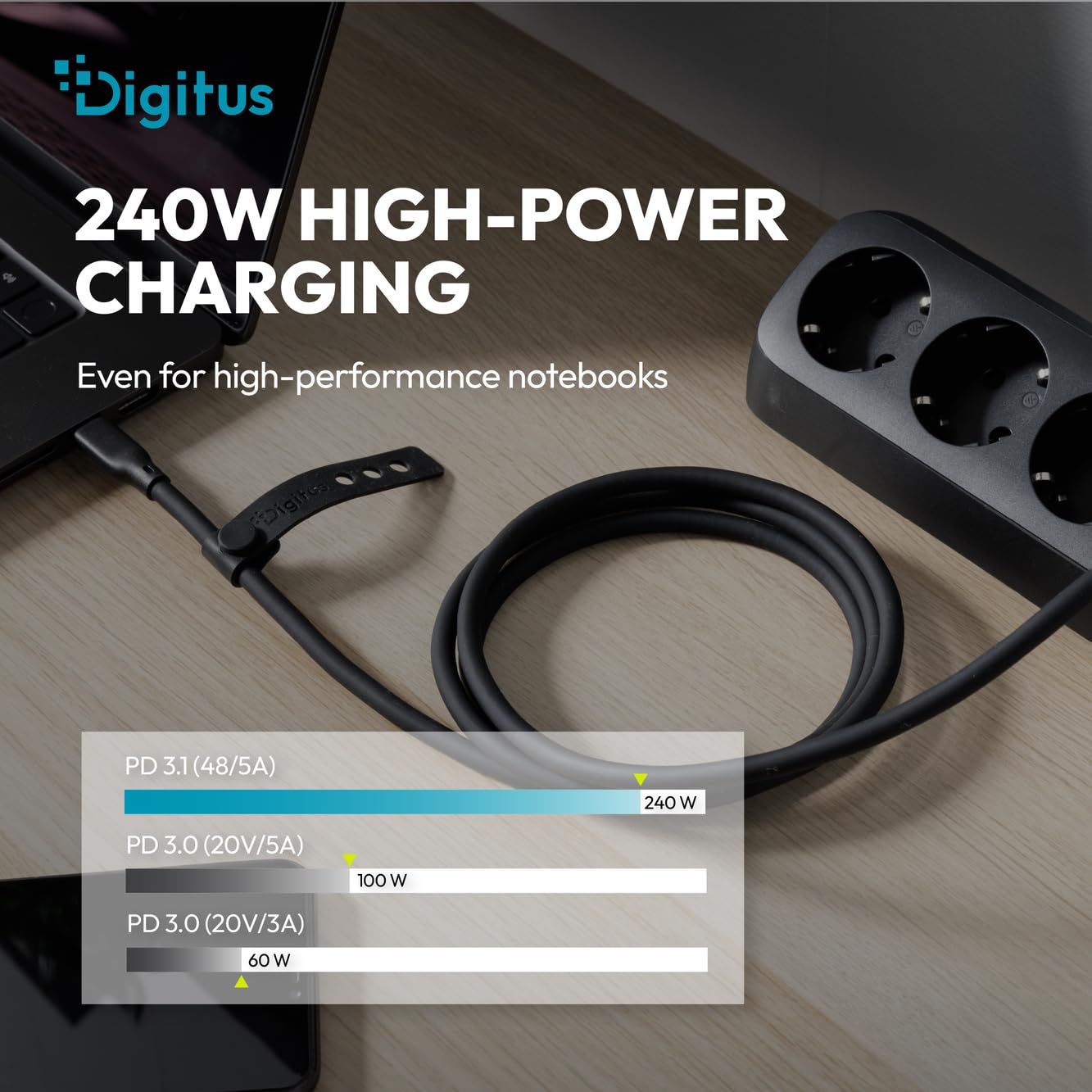 digitus-usb-c-kabel-usb4-1-5-m-typ-c-zu-typ-c-80-gbit-s-240w image 6