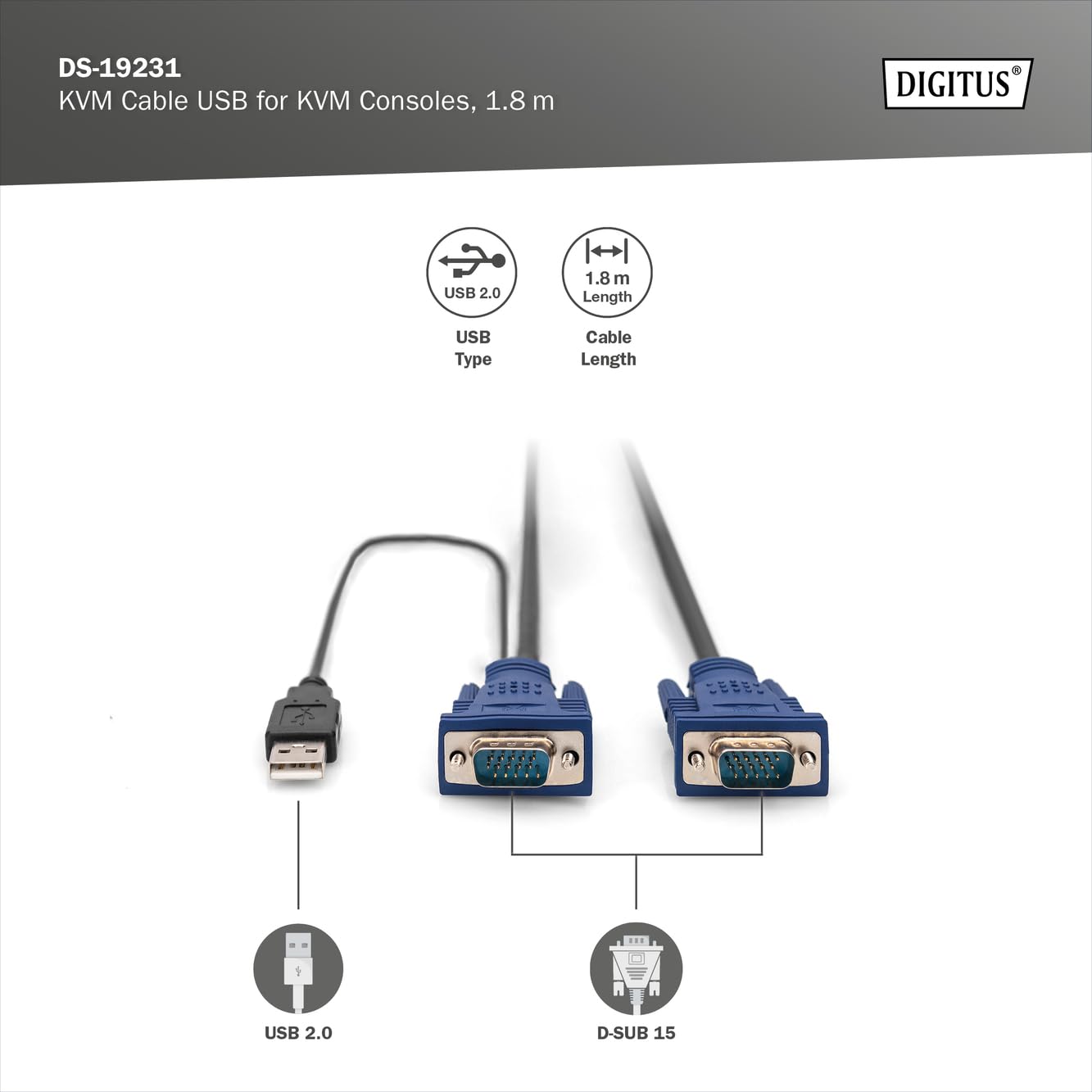 digitus-unique-kvm-kabelsatz-1-8-m-vga-usb-ps-2-schwarz image 2