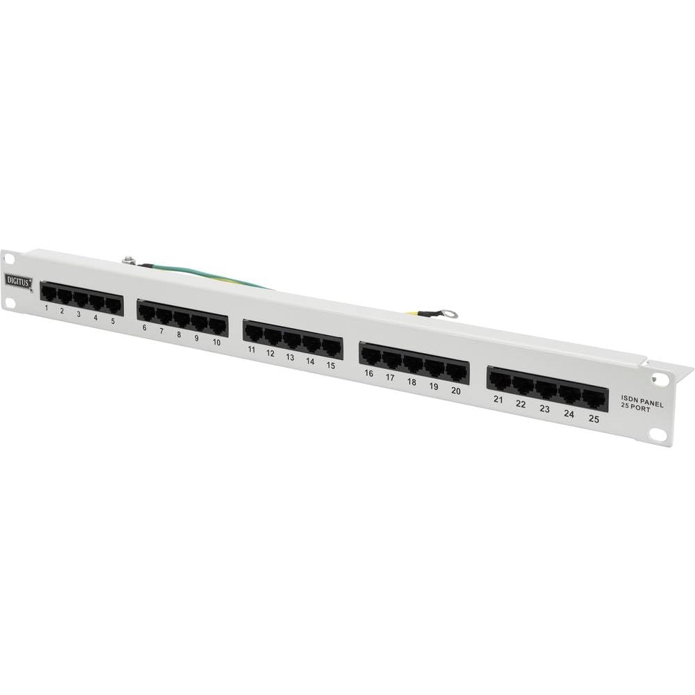 digitus-unique-patchpanel-50-port-19-zoll-1he-ral-7035-rj-45-f-r-netzwerkschr-nk image 2