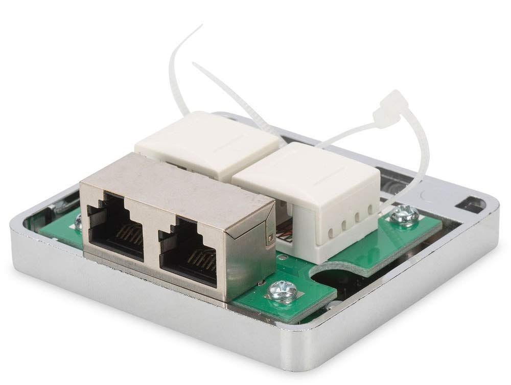 digitus-unique-anschlussdose-cat-6a-2-port-aufputz-silber image 2