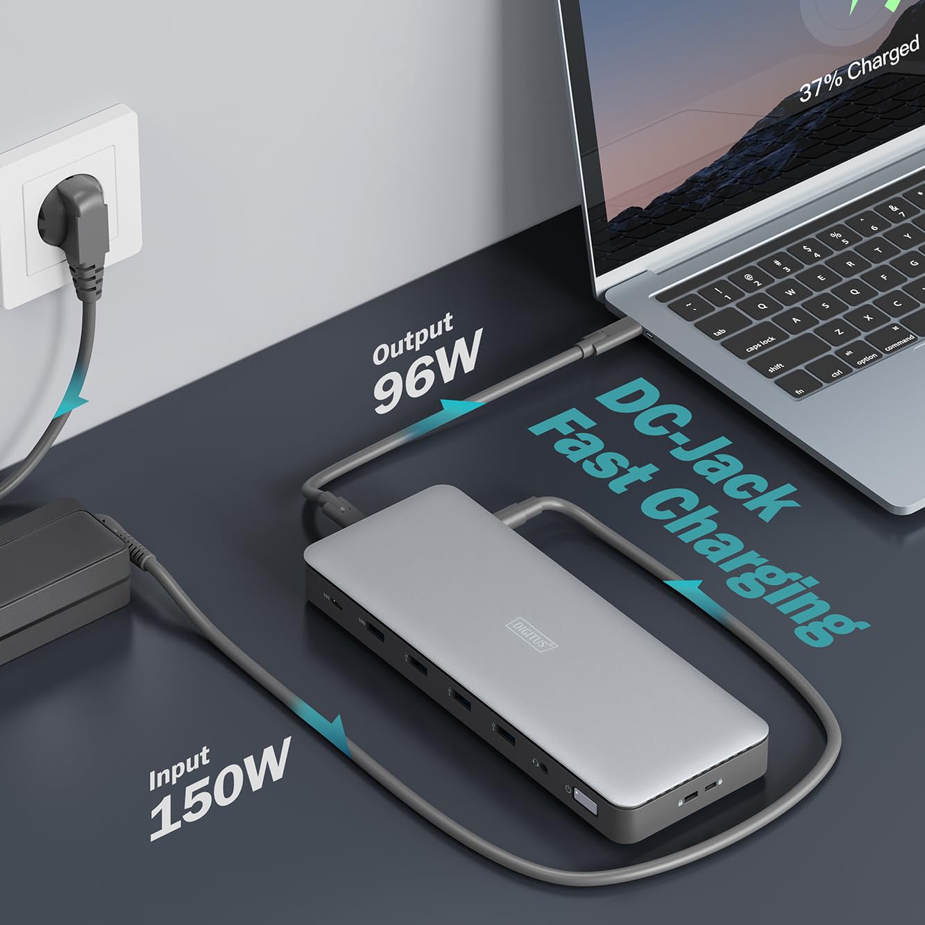 digitus-unique-usb-c-docking-station-13-port-4k-60hz-96w image 3