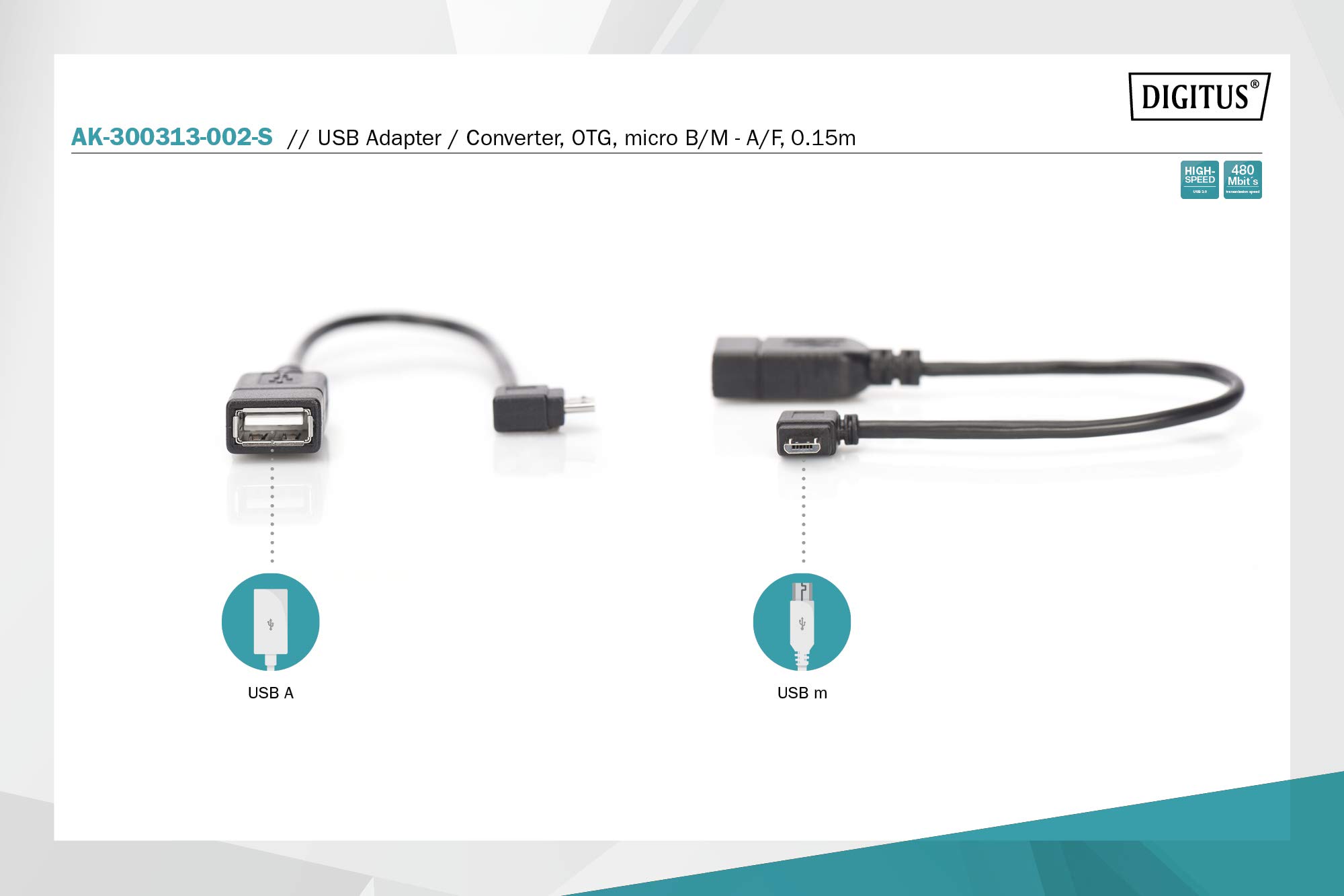 digitus-unique-usb-2-0-otg-adapter-kabel-micro-b-stecker-auf-usb-a-buchse-0-15-m image 2