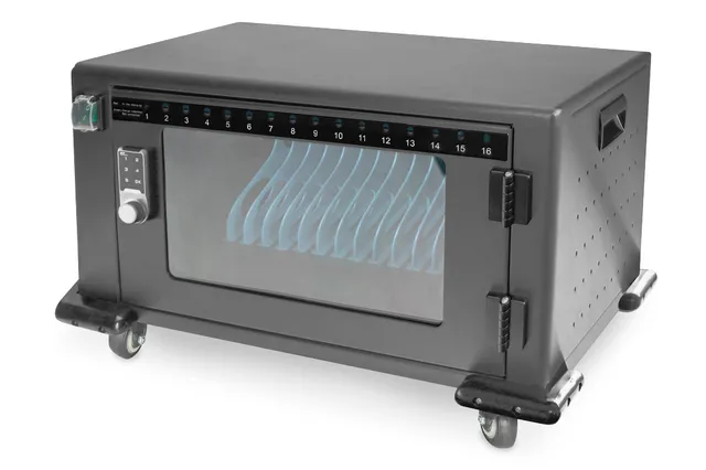digitus-soho-ladeschrank-16x-usb-a-bis-13-zoll-schwarz image 1
