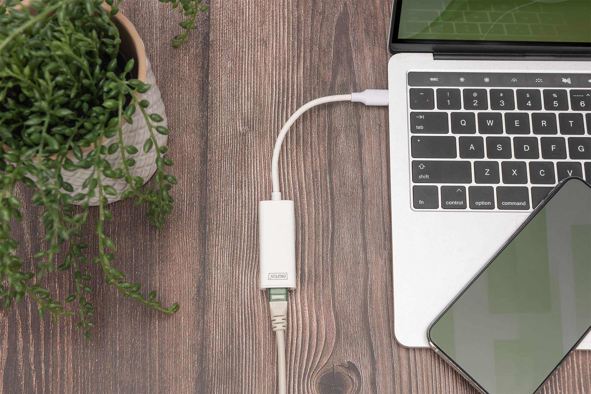 digitus-usb-c-gigabit-ethernet-adapter-1000-mbps-alu image 4