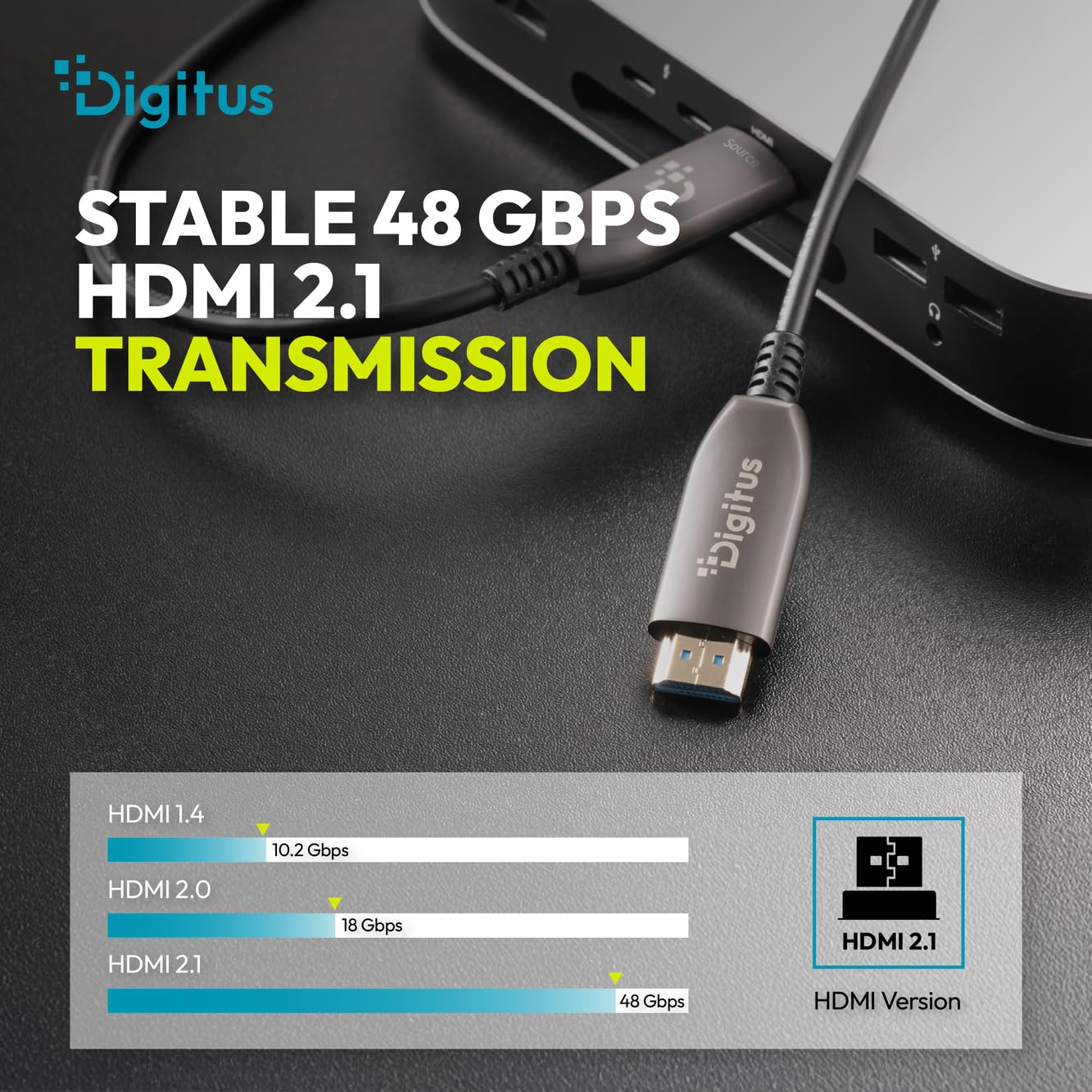 digitus-unique-glasfaser-hdmi-kabel-60m-uhd-8k-60hz-hdmi-2-1 image 6