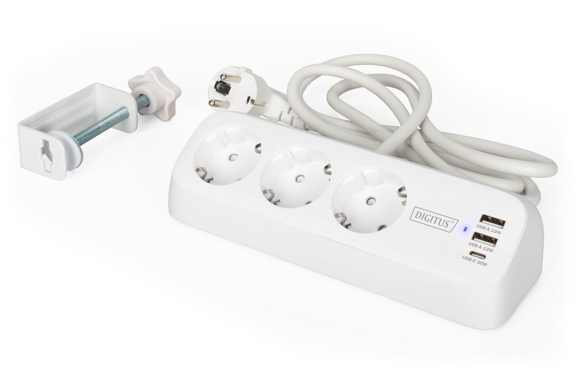 digitus-steckdosenleiste-mit-usb-3x-schutzkontakt-usb-c-30w-in-schwarz image 6