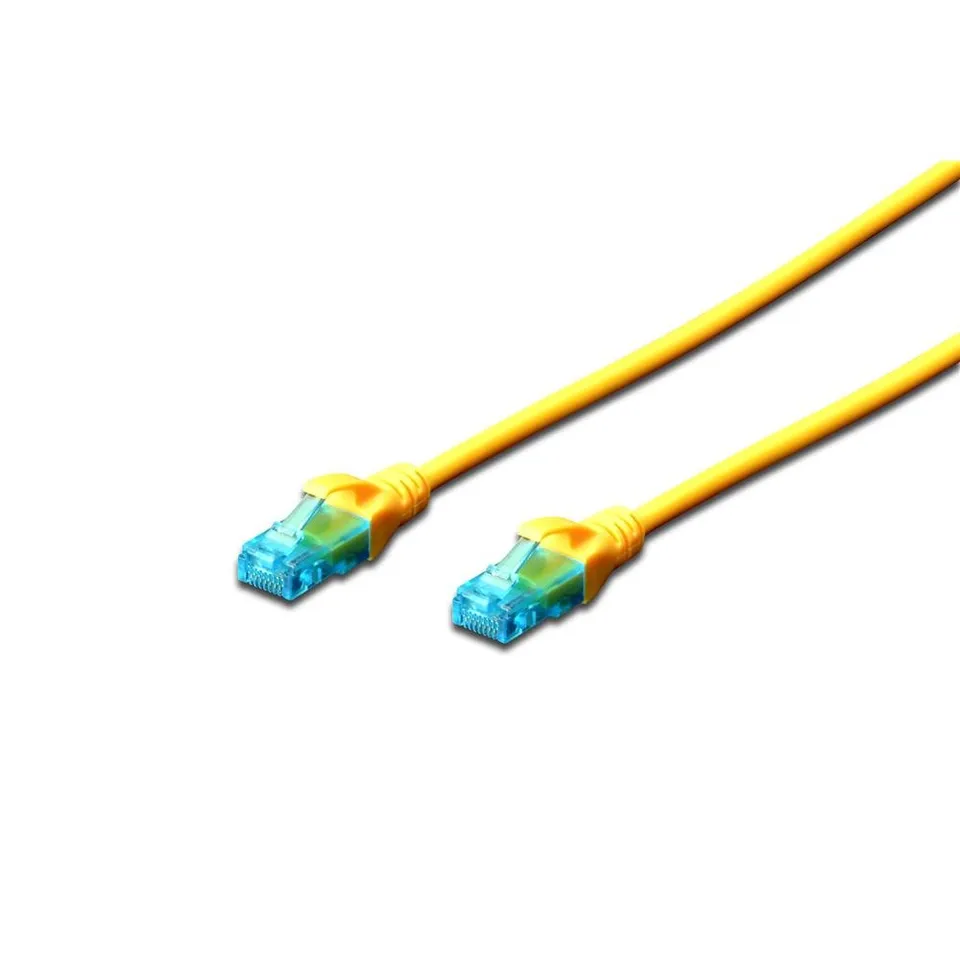 digitus-ecoline-patchkabel-cat-5e-utp-10-m-gelb image 1