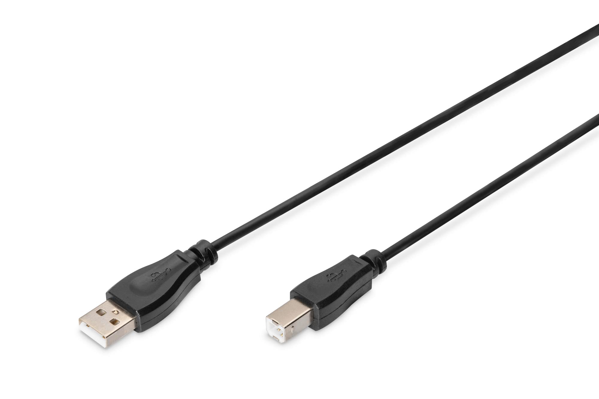 digitus-usb-2-0-druckerkabel-1-m-a-b-schwarz-480-mbit-s image 1