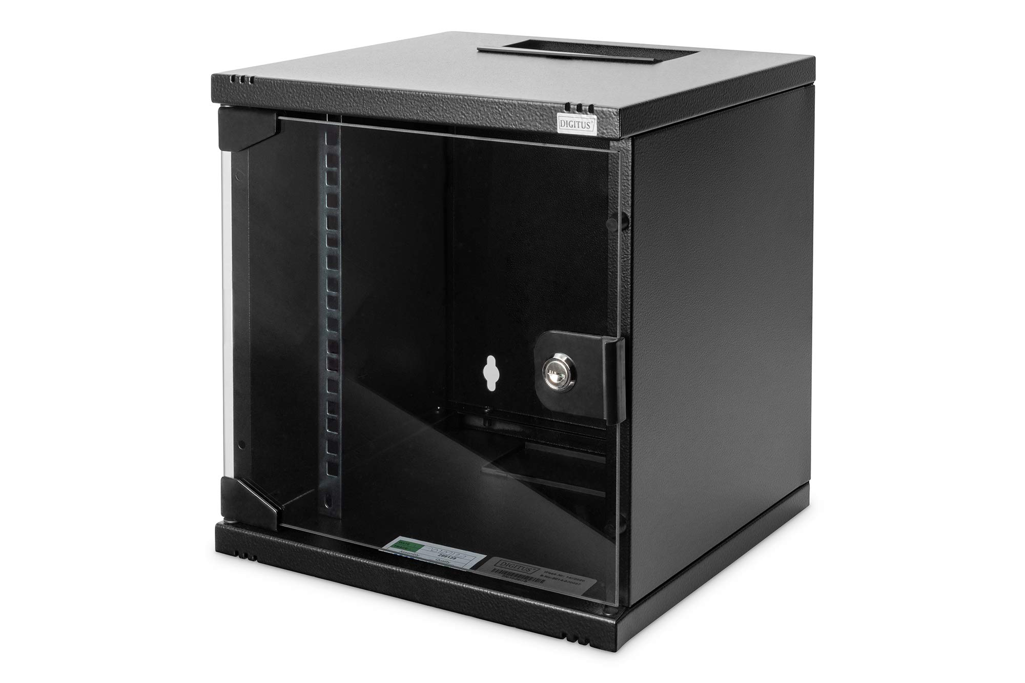 digitus-soho-netzwerkschrank-10-zoll-6he-schwarz-mini-rack image 1