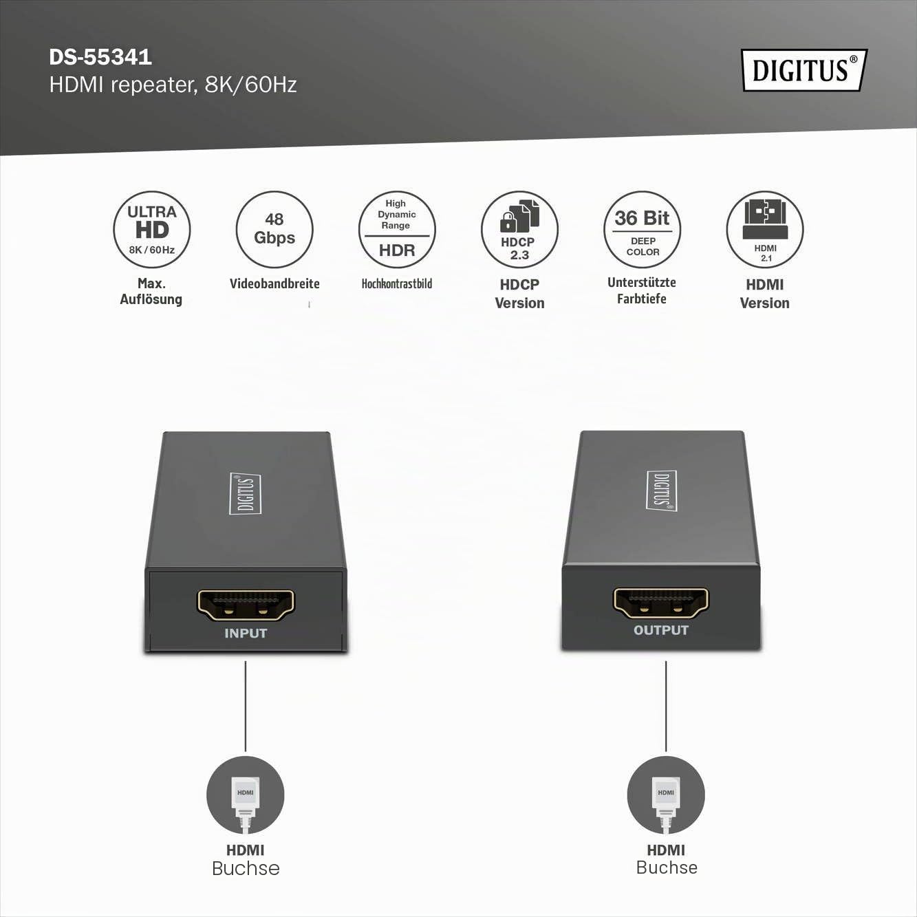 digitus-unique-hdmi-repeater-8k-60hz-10m-4k-60hz-25m image 2