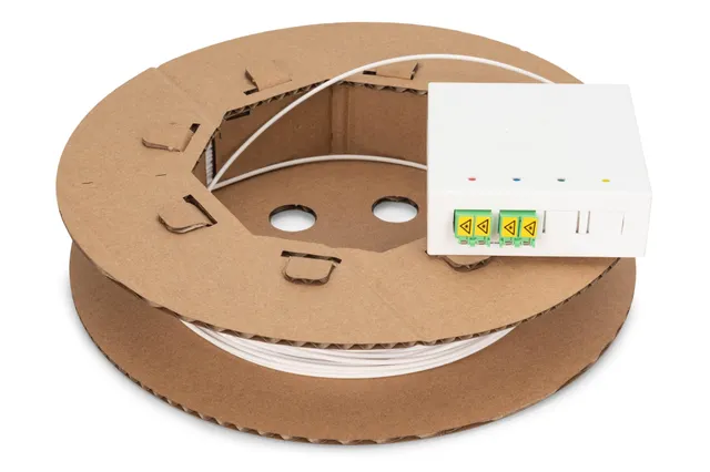 digitus-soho-slim-ftth-installations-kit-70-m-lc-apc-duplex-4-fasern-wei image 1