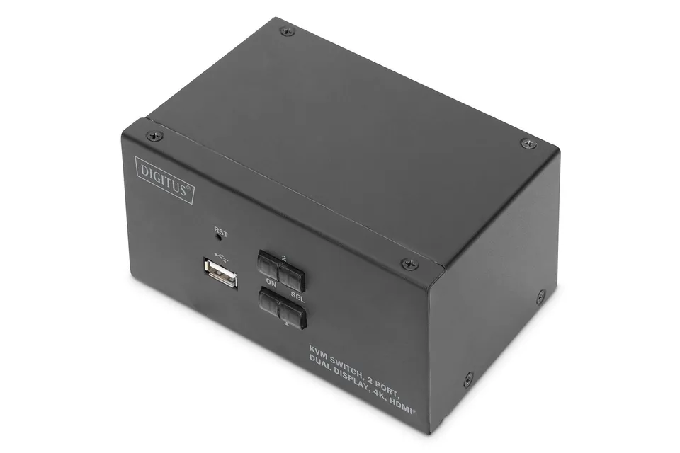 digitus-kvm-switch-hdmi-2-port-dual-display-4k-30hz image 1