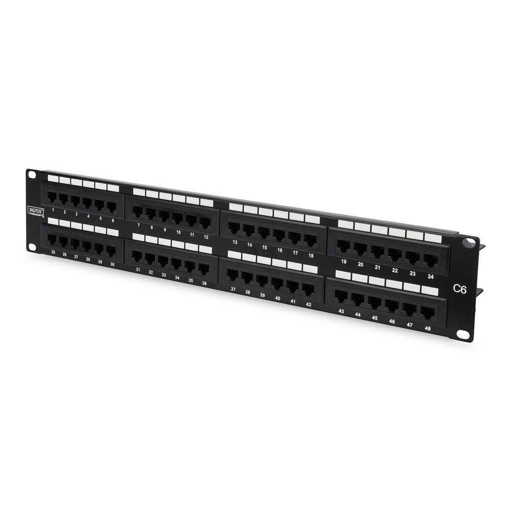 digitus-unique-cat-6-patchpanel-24-port-0-5he-schwarz-ungeschirmt image 3