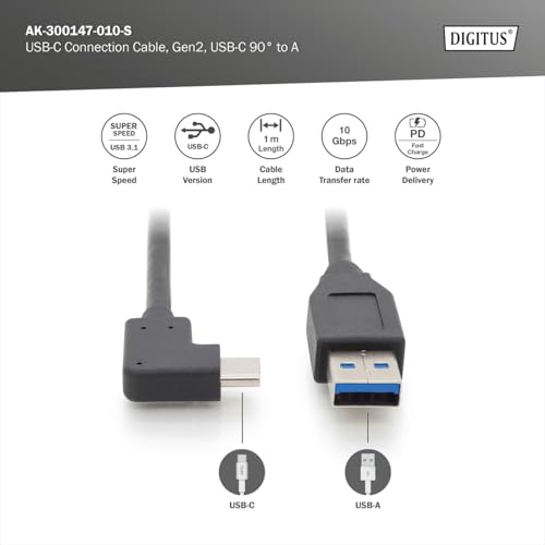 digitus-usb-kabel-1-m-usb-a-zu-usb-c-90-10-gbit-s image 8