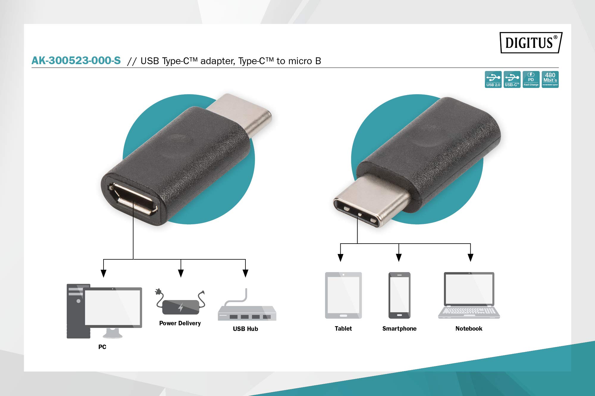 digitus-unique-usb-c-auf-micro-b-adapter-schwarz-usb-2-0 image 3