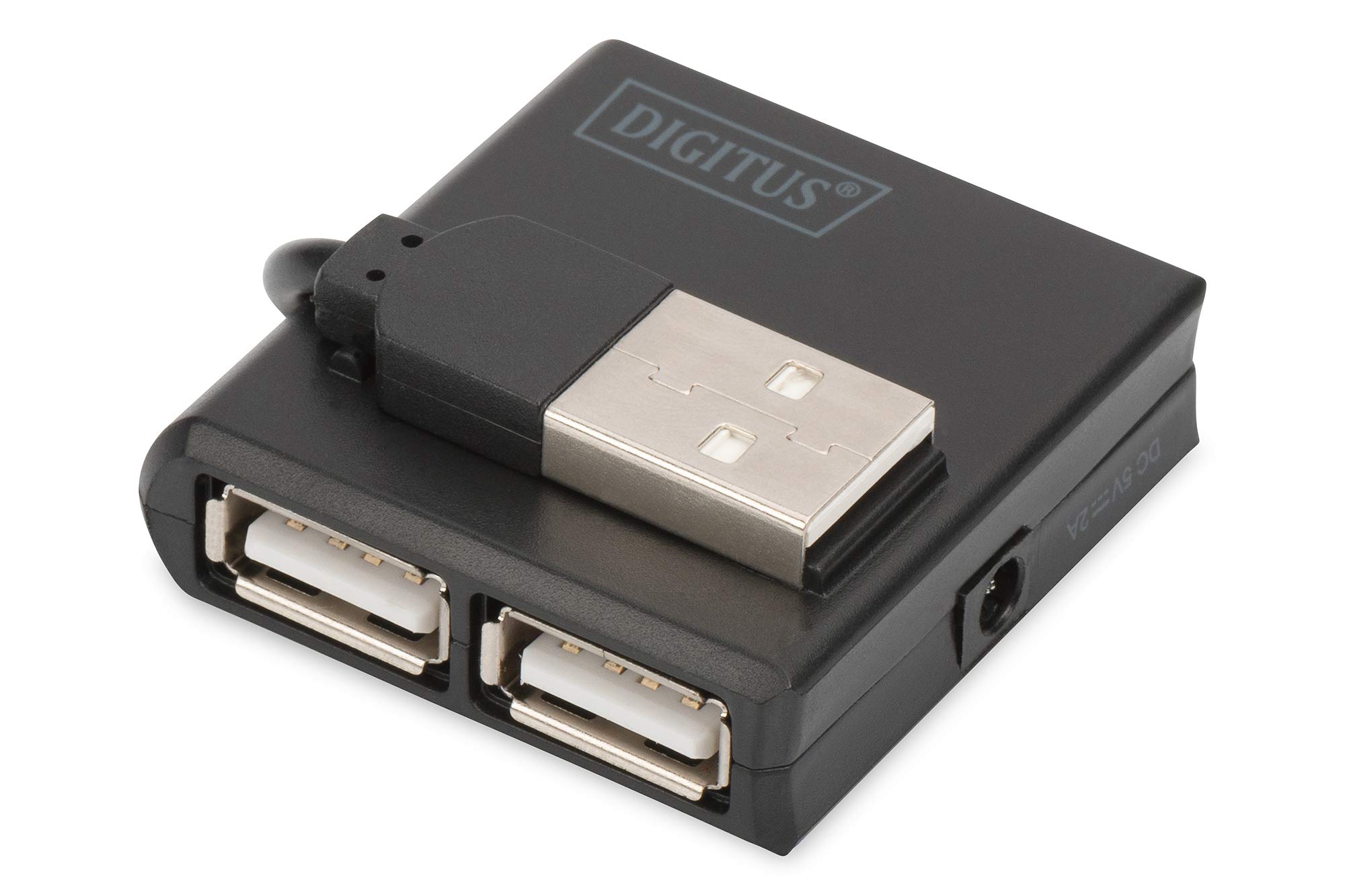 digitus-unique-usb-hub-4-port-usb-2-0-480-mbit-s-schwarz image 1