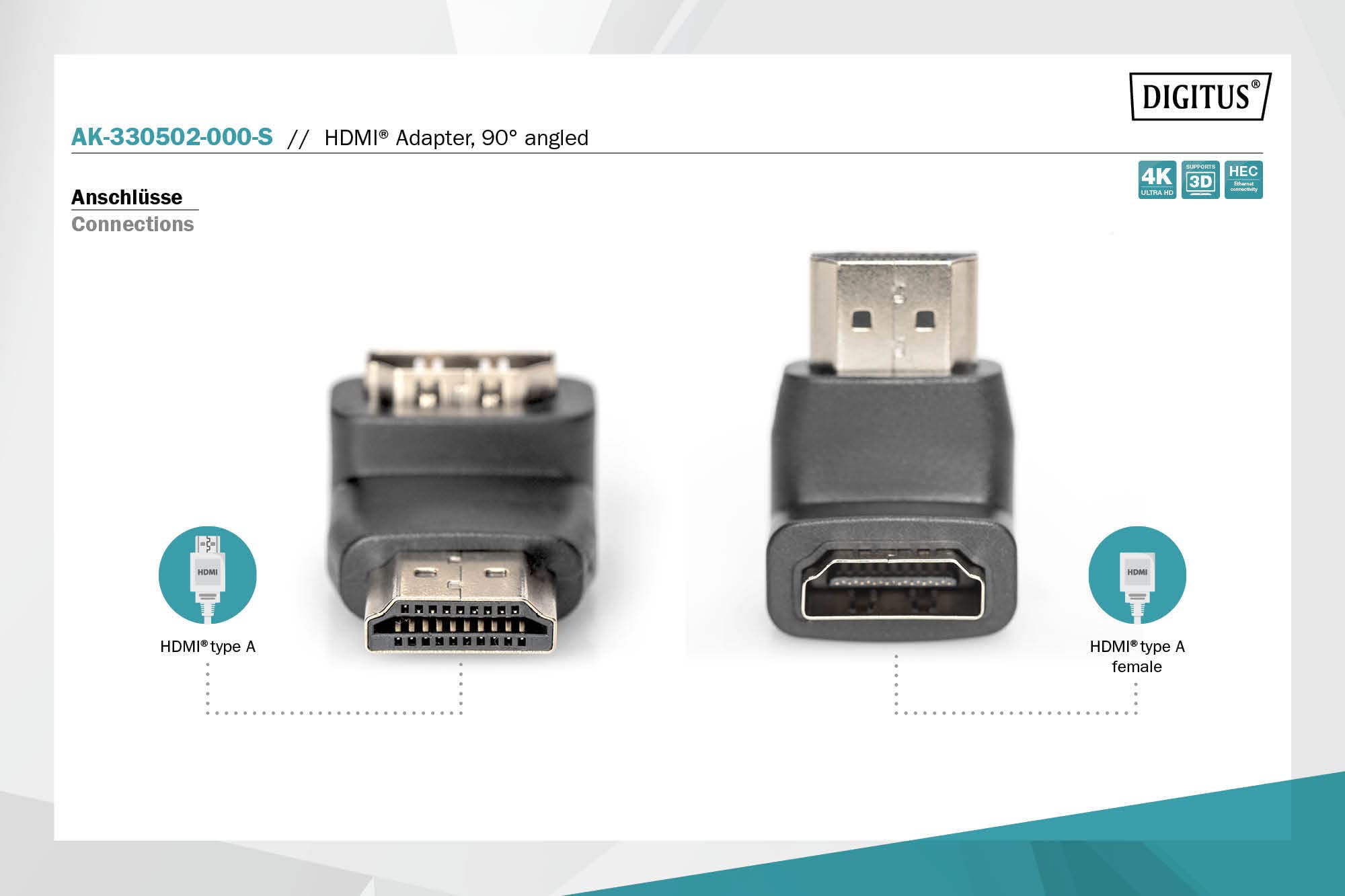 digitus-hdmi-winkeladapter-90-ultra-hd-4k-kupplung image 4